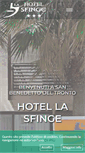 Mobile Screenshot of hotellasfinge.com